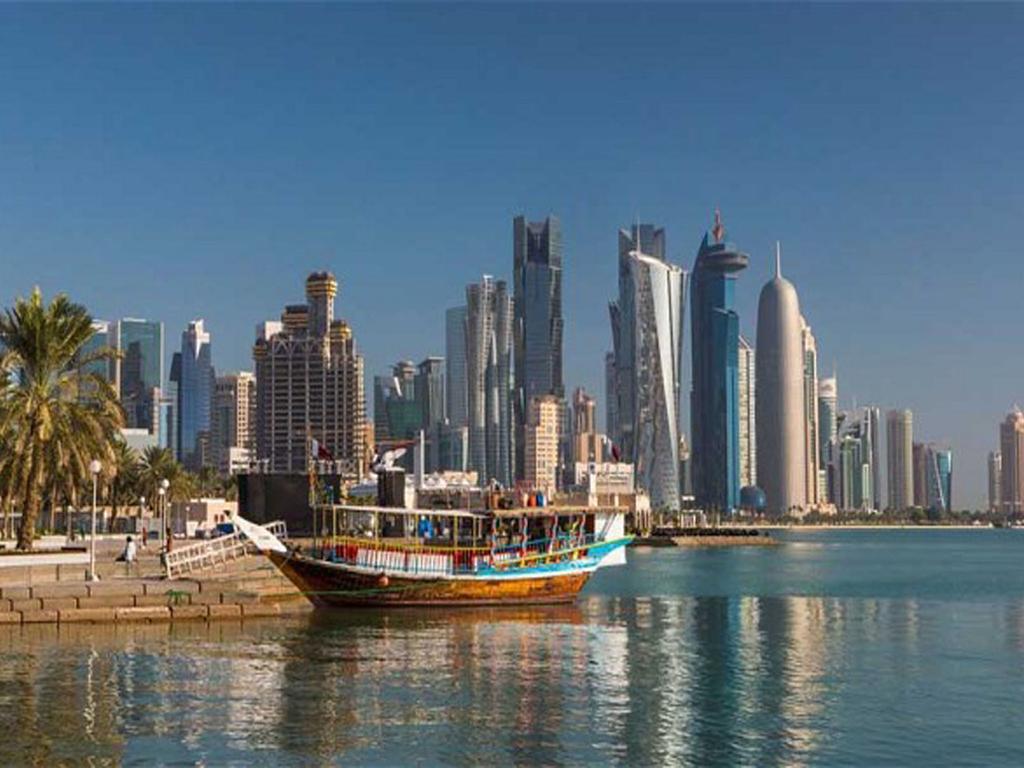 Апарт отель Amt Mena Доха Экстерьер фото